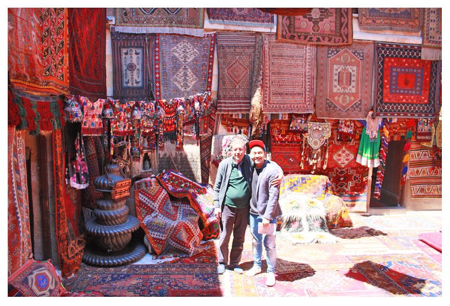 carpet kingdom in cappadocia turkey kilim store